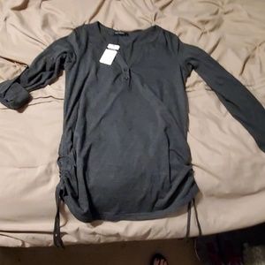 New Henley long/quarter sleeve top